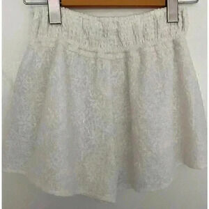 GIRLS White Abercrombie & Fitch Shorts Size 13/14
